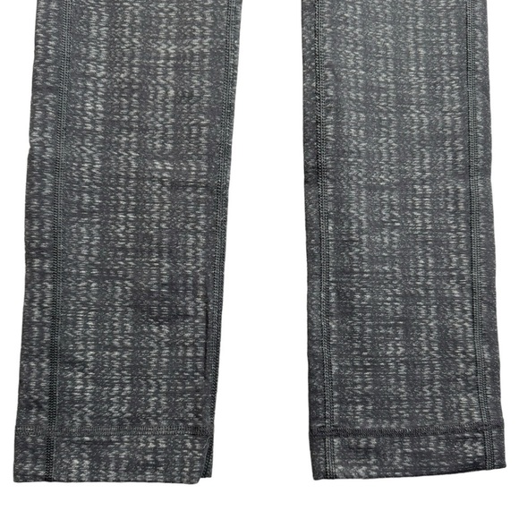 Lululemon High Rise Soft Knit Stretch Grey Leggings Pockets 2 - Picture 3 of 12